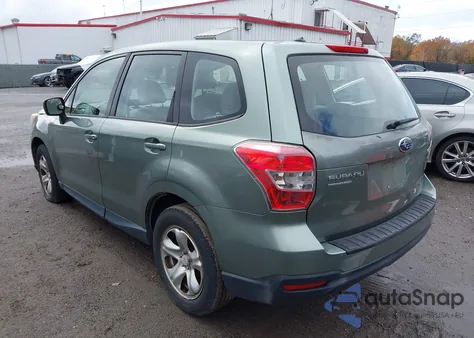 2014 Subaru Forester 2.5I из США, поврежденный, VIN JF2SJAAC1EH454319